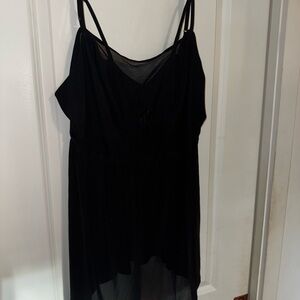Elegant Black Sleeveless Dress